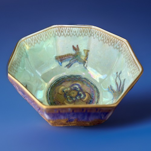 Wedgwood lustre ware hexagonal - lustre,
